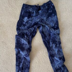 Athleta Women's Blue Tie-Dye Joggers